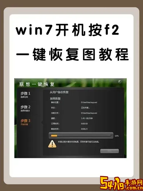 一键还原Win7系统按哪个功能键操作详细教程图1