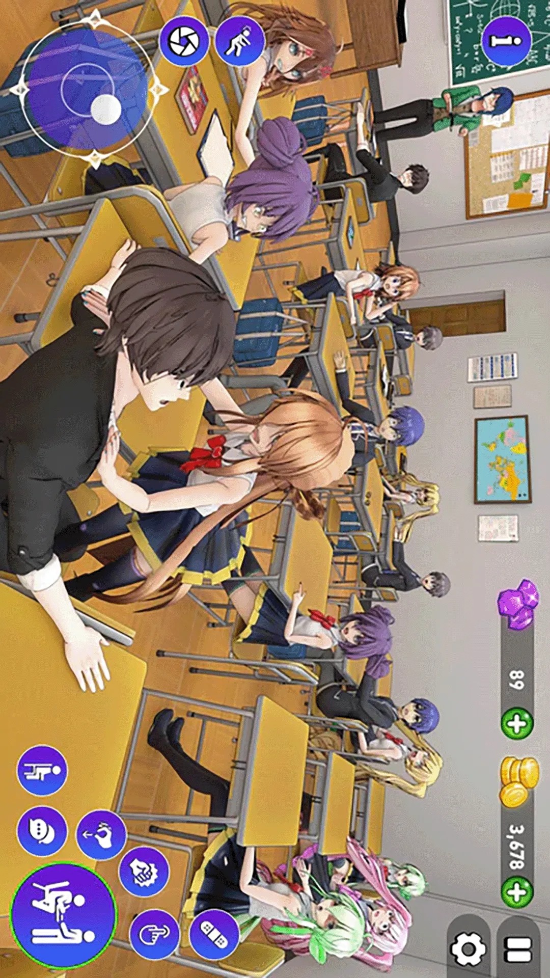 学校生活模拟器安卓手机版图1