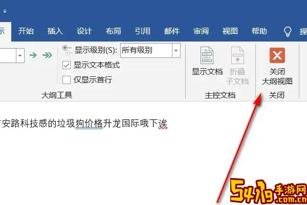 怎样删掉word多余的页数图2