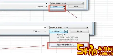 如何修复损坏的excel文档格式图3
