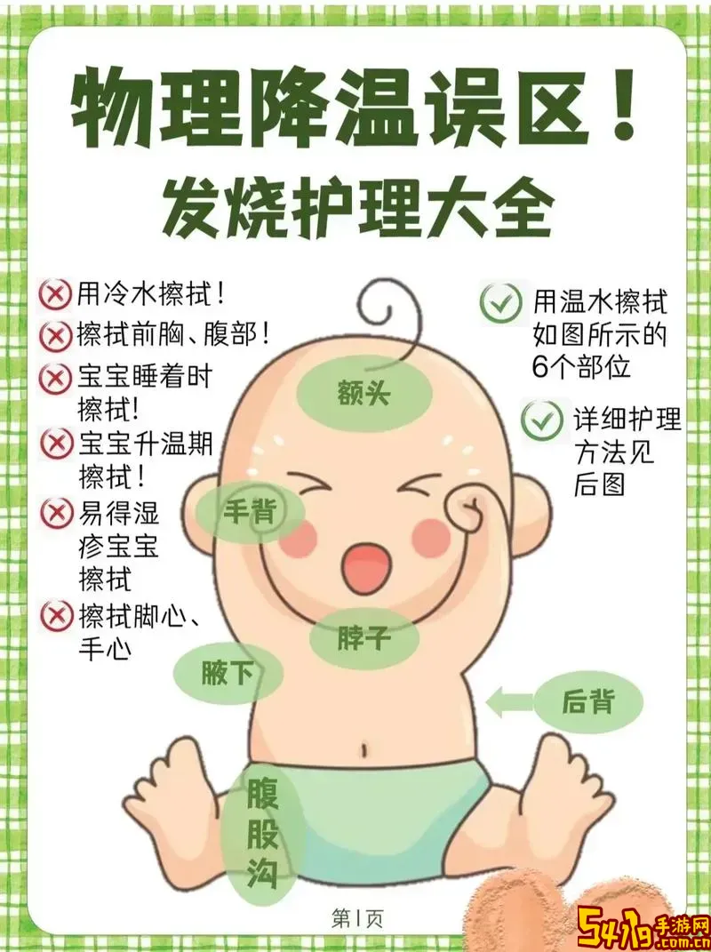 儿童发烧最简单的退烧方法如下图3