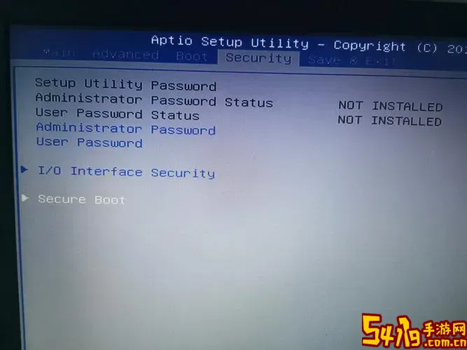 退出bios设置界面出现英文字母图1