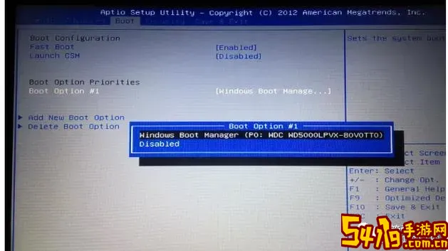 华硕bios u盘启动项图2