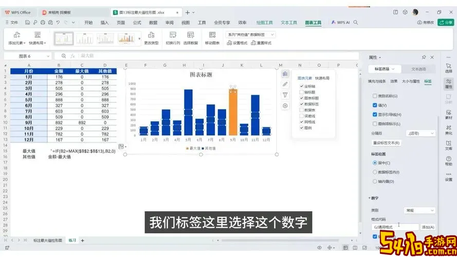 excel图表标注怎么做图2